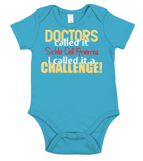 Doctors Called-Sickle Cell Anemia Awareness Ribbon Short Sleeve Baby One-Piece