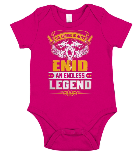 ENID AN ENDLESS LEGEND Short Sleeve Baby One-Piece