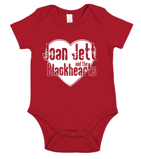 Joan jett  The blackhearts Tshirt Short Sleeve Baby One-Piece
