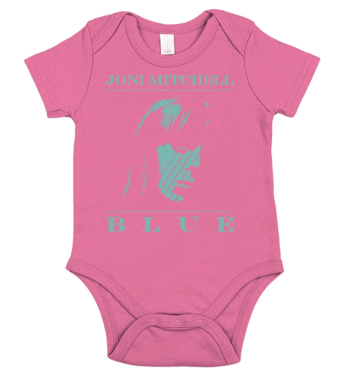 Joni Mitchell  Blue album Tshirt Short Sleeve Baby One-Piece