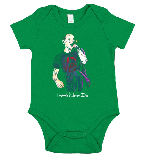 Loving Memory Of Chester-Bennington 1 Tshirt Short Sleeve Baby One-Piece