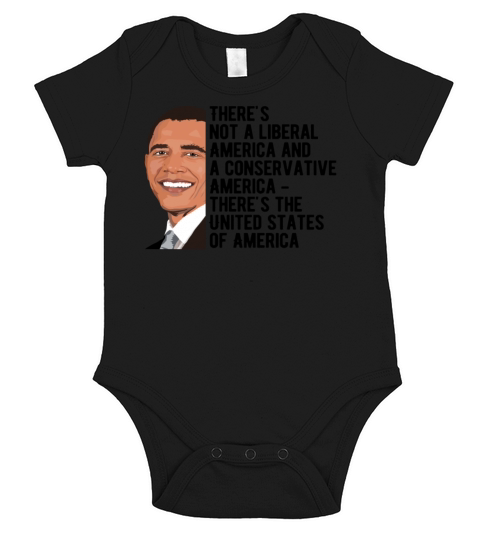 Obama Quote American Short Sleeve Baby One-Piece
