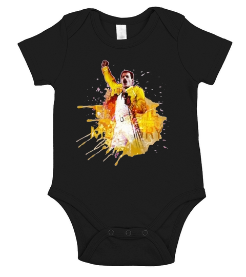Queen Freddie Mercury Memorabilia - Unisex Long Sleeve Short Sleeve Baby One-Piece