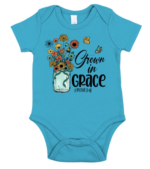 Retro Christian Sublimation Short Sleeve Baby One-Piece