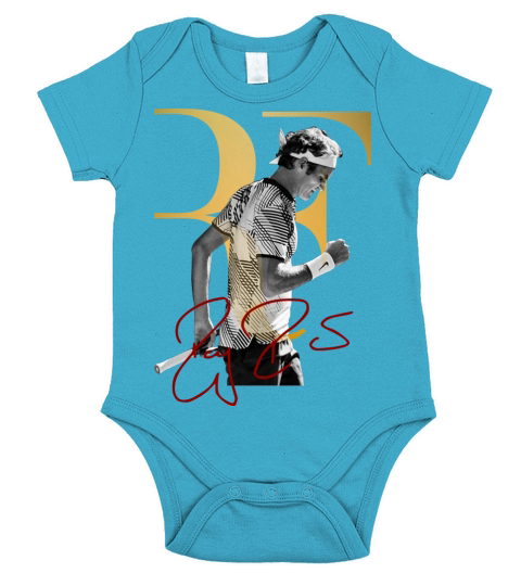 Roger Federer Perfect Short Sleeve Baby One-Piece