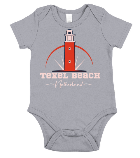 Texel Beach Short Sleeve Baby One-Piece