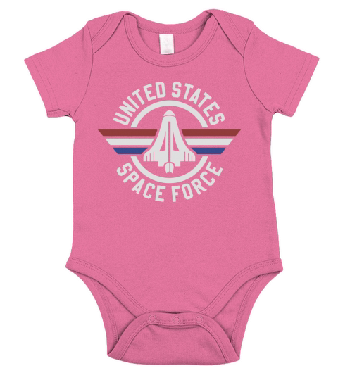 Unites States Space Force Short Sleeve Baby One-Piece