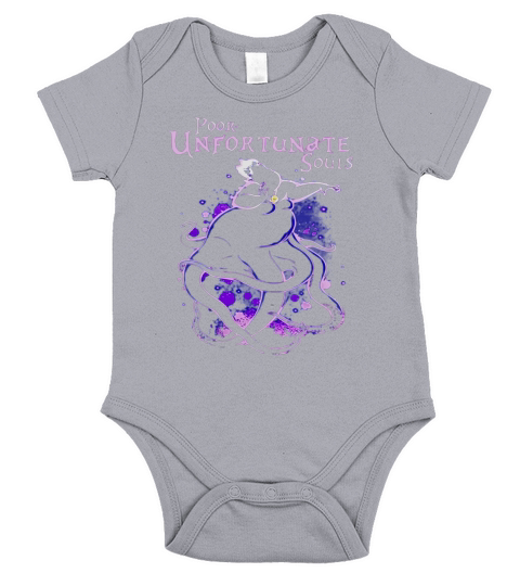 Ursula The Little Mermaid poor unfortunate souls shirt Short Sleeve Baby One-Piece