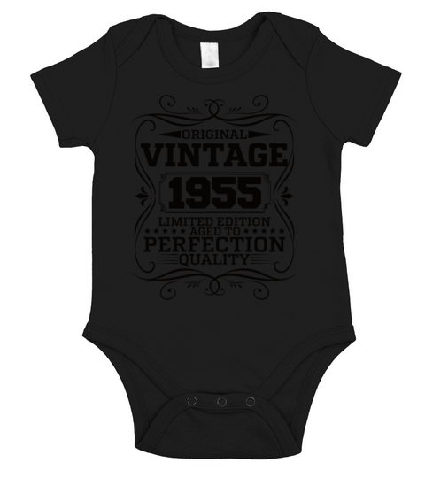 Vintage 1955 Original Limited Edition Short Sleeve Baby One-Piece