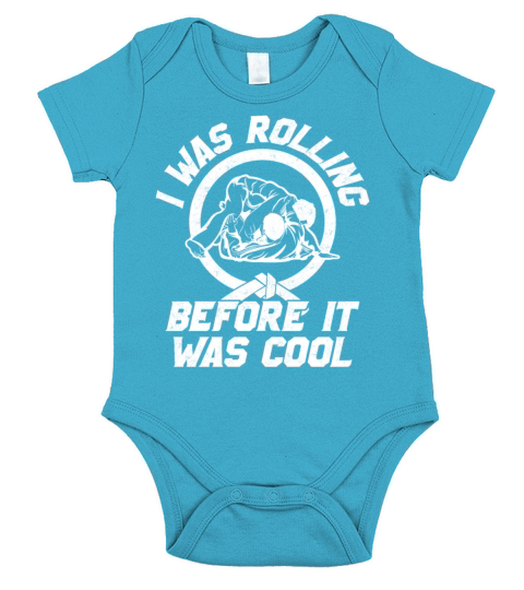 Vintage BJJ Rolling Before It was Cool Grappling J Short Sleeve Baby One-Piece