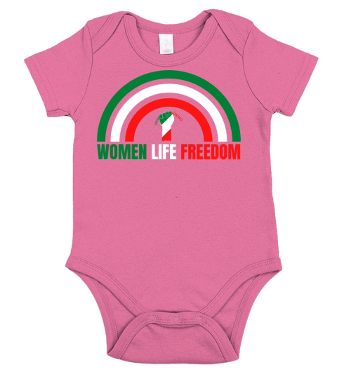 women life freedom Short Sleeve Baby One-Piece