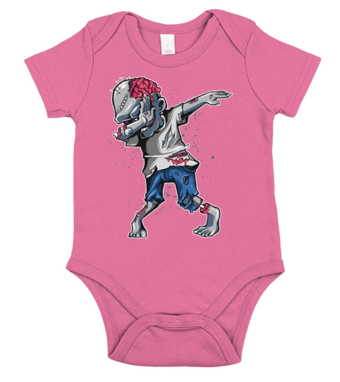 Zombie Dab Halloween T-Shirt Short Sleeve Baby One-Piece