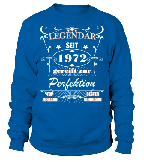 1972 Birthday Man 50 Years Decoration Funny 50s 50 Sweatshirt Unisex
