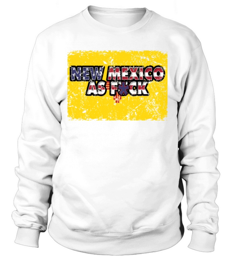 America US Flag State Flag New Mexico Sweatshirt Unisex