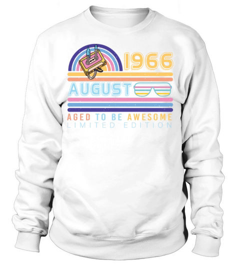 August 1966 Vintage Sweatshirt Unisex