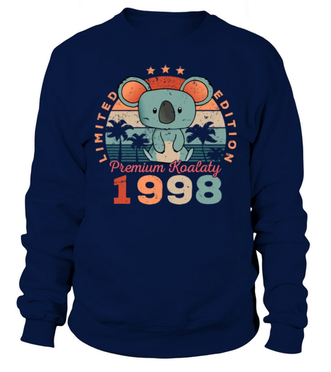 Birth Year 1998 Birthday Gift Koala Bear Koalas Sweatshirt Unisex