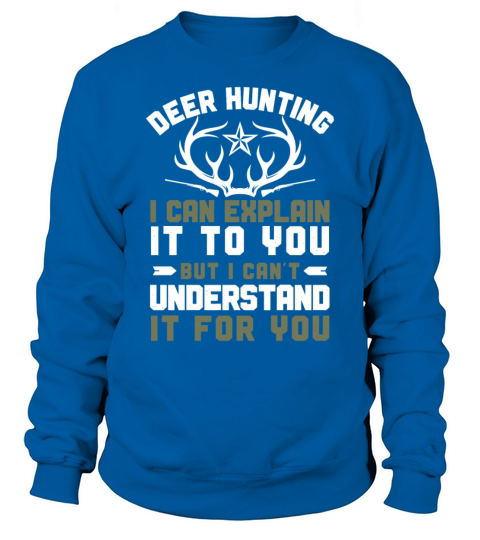 Buck Deer Hunting Hunter Vintage Sweatshirt Unisex