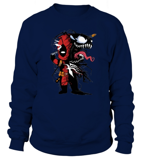 Deadpool Venom Sweatshirt Unisex