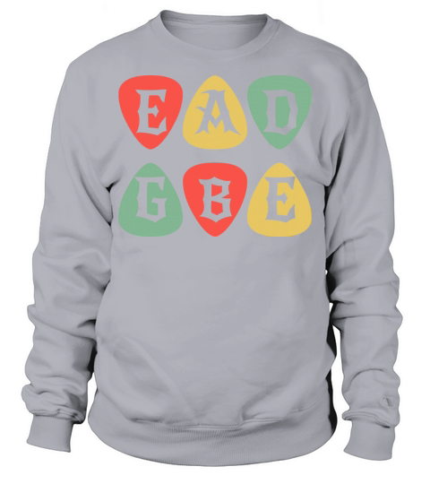 EADGBE Guitar Tuning - Vintage Musician Guitarist Sweatshirt Unisex