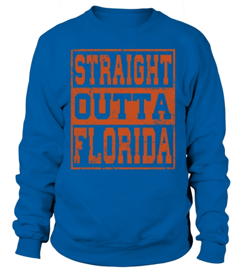 Florida Straight outta Florida Vintage Sweatshirt Unisex