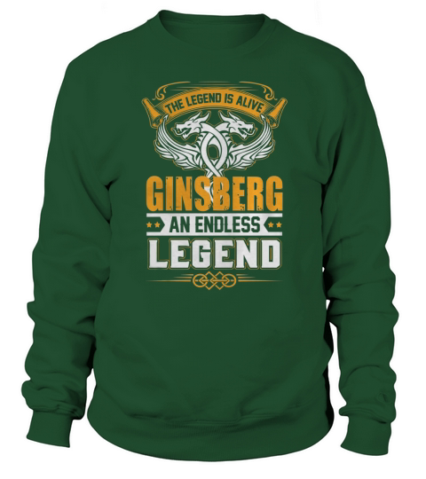 GINSBERG AN ENDLESS LEGEND Sweatshirt Unisex