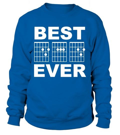 Mens Best Dad Ever Guitar Chords for Musician Father T-Shirt Sweatshirt Unisex