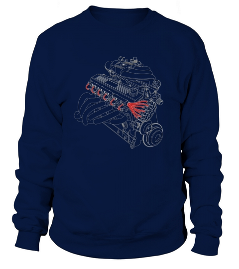 Motorsport Race Header M20B20s Engine Sweatshirt Unisex