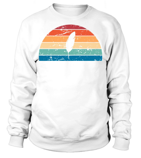 Retro Writing Sunset Vintage literature Sunrise Sweatshirt Unisex