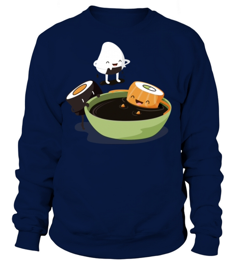 Sushi Soy Bath Sweatshirt Unisex