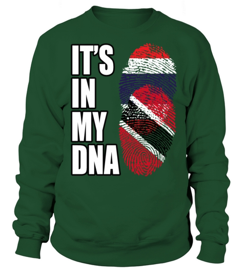Thai And Trinidad Tobago Vintage Heritage DNA Flag Sweatshirt Unisex