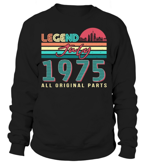 Vintage In July 1975 Sweatshirt Unisex