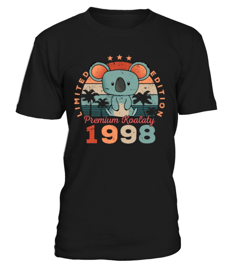 Birth Year 1998 Birthday Gift Koala Bear Koalas T-Shirt Unisex