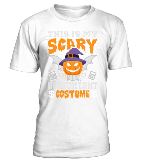This Is My Scary Accountant Halloween Costume T-Shirt Unisex