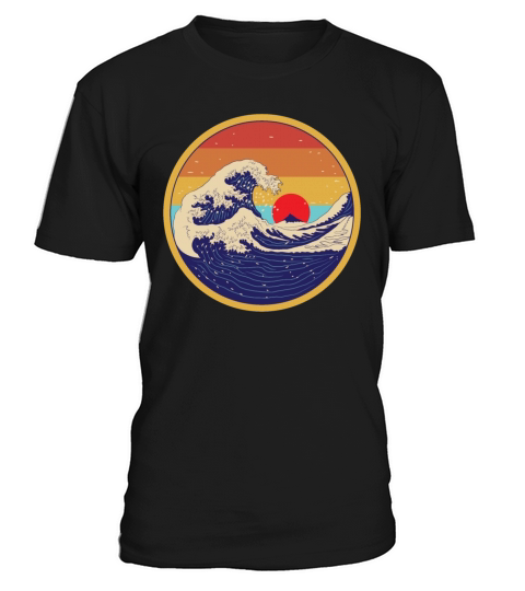 vintage kanagawa waves T-Shirt Unisex