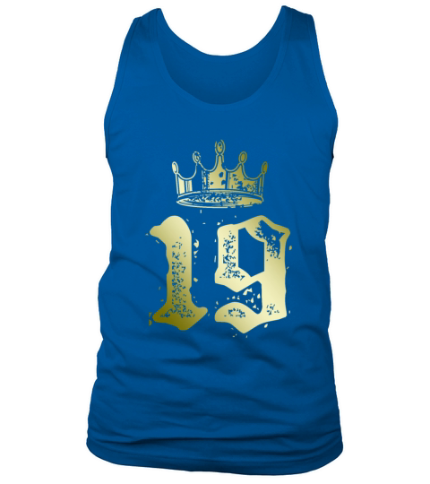 19 number crown Tank Top Unisex
