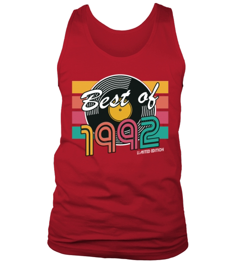 30th birthday vintage 1992 best of 1992 Tank Top Unisex
