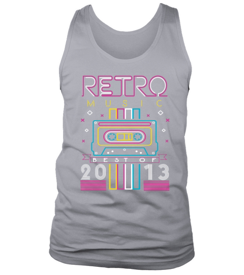 Best Of 2013 Retro Cassette Vintage Birthday Tank Top Unisex