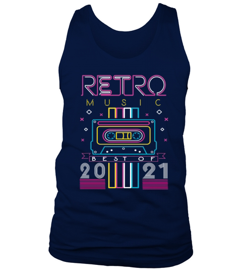 Best Of 2021 Retro Cassette Vintage Birthday Tank Top Unisex
