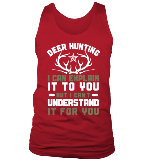 Buck Deer Hunting Hunter Vintage Tank Top Unisex