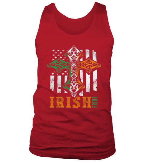 Celtic Cross - Irish Pride T-Shirt Tank Top Unisex