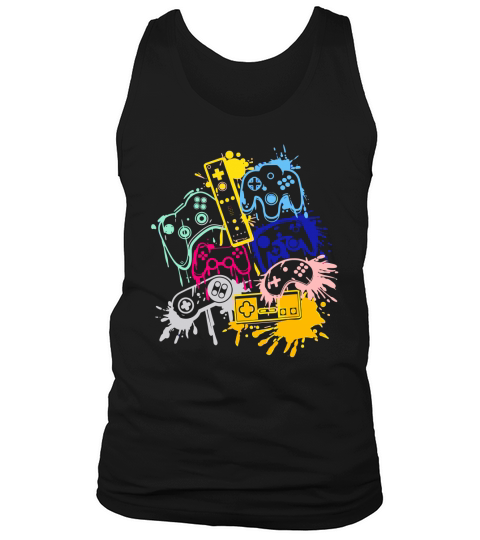 Control all the Things Video Game Controller T-shirt Tank Top Unisex