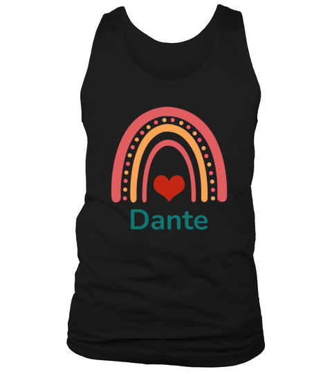 Dante Vintage Boho Rainbow Tank Top Unisex