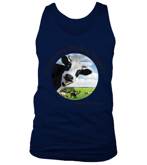 Devin Nunes Cow Conspiracy Meeting Tonight - Ladies Flowy Tank Tank Top Unisex