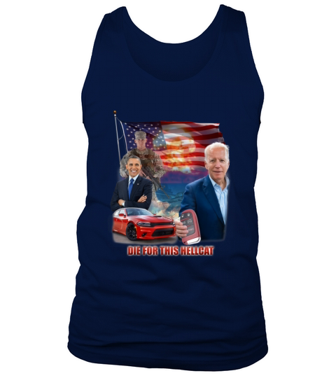 Die for this Hellcat Joe Biden Tank Top Unisex
