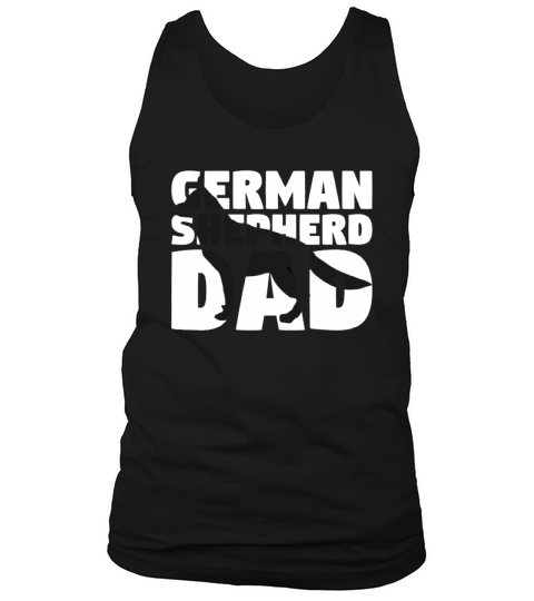 German Shepherd Dad Dog Father Tank Top Unisex