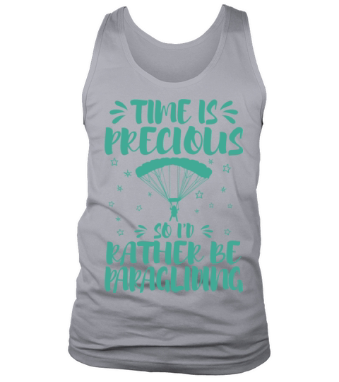 Id Rather Be Paragliding Paraglider Instructor Tank Top Unisex