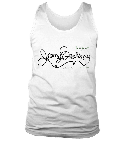 Jeremy Bearimy with notation Tank Top Unisex