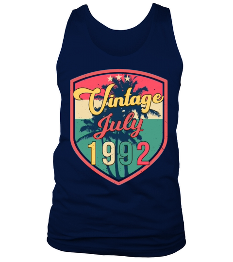 July 1992 30th Birthday Tank Top Unisex