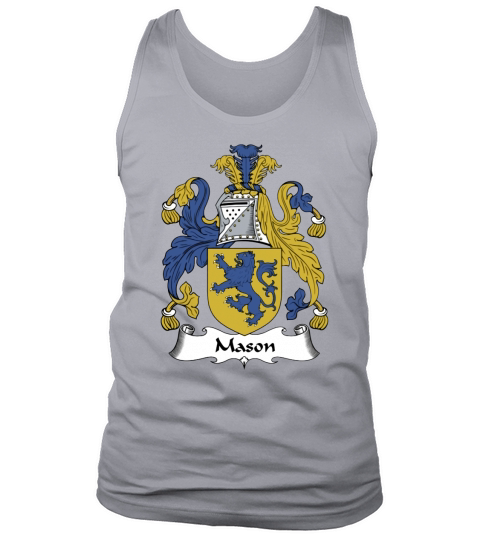 Mason Family Crest British Family Crests - Coffee Mug (colored) Tank Top Unisex
