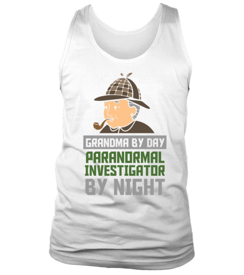 paranormal investigator ghost hunting hunter Tank Top Unisex